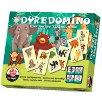 Danspil Domino med djur