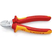 Knipex 70 26 160 VDE Sidoskärare med facett 160 mm