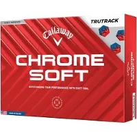 Callaway Chrome Soft 2024 White TruTrack 12 Golfbollar