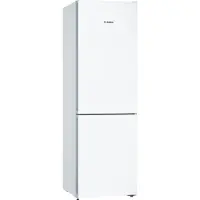 Bosch Serie | 4 KGN36VWED - Kylskåp/frys - bottenfrysskåp - bredd: 60 cm - djup: 66 cm - höjd: 186 cm - 326 liter - Klass E - vit