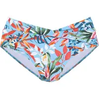 Venice beach Bikiniunderdel marinblå / ljusblå / oliv / vit