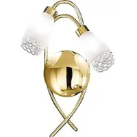 Orion Vägglampa CARLA, dimbar, Mässing / guld, Vardagsrum / matsal, Metall, Antik, Vägglampa, vägglampa inomhus
