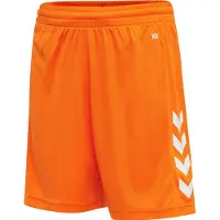 Hummel Fotbollsshorts Core - Orange/vit Barn, storlek 176 cm