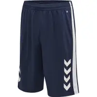 Hummel Basket Shorts Hmlcore Xk - Navy/vit, storlek Large
