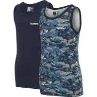 Hummel Nolan ärmlös T-shirt 2 Enheter