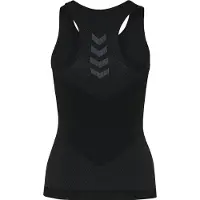 Hummel First Seamless Top - Svart Dam, storlek Medium/Large