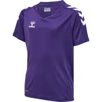 Hummel T-shirt - hmlCore XK Poly - Acai/Vit - - 10 år (140) - T-shirt