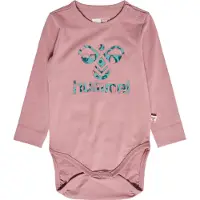 Hummel Body l/ä - HmlNete - Woodrose - - 3 år (98) - Body L/Ä