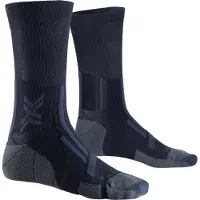 X-socks Trailrun Perform Crew - Löparsockor Black / Charcoal 42 - 44