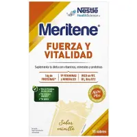 MERITENE Styrka Och Vitalitet 15x30 G Kosttillskott Vanilj