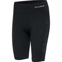 Hummel Women's Hmlclea Seamless Cycling Shorts Black Melange
