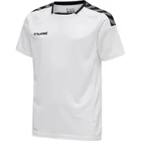 Hummel Matchtröja Authentic Poly - Vit/Svart Barn, storlek 116 cm