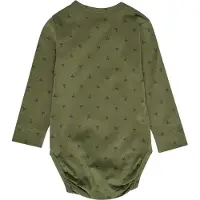 Hummel Body l/ä - hmlBeesy - Olivin m. Logo - - 62 - Body L/Ä