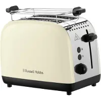 Russell Hobbs Colours Plus 2S toaster 26551-56 cream.