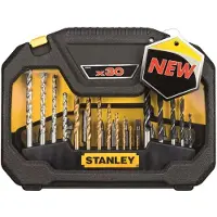 Stanley Sats med borr- och skruvbits STA7183-XJ; 30 st.