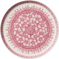 Arabia Huvila Tallrik 24 Cm - Mattallrikar Porslin Vit