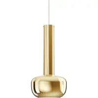 Louis Poulsen Design pendellampa VL56, dimbar, Mässing / guld, Vardagsrum / matsal, Mässing, Design, Pendellampa