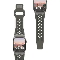Uag Monarch Armband 42 mm, 44 mm, 45 mm, 46 mm, 49 mm Oliv, Titan Watch-serie 1, Watch-serie 2, Watch-serie 3, Watch-serie 4, Watch-serie 5, Watch