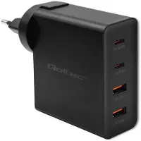 Q-LANTEC Gan Power Pro 130w Usb-a-och Usb-c-väggladdare