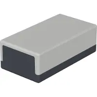 Bopla ELEMENT E 430 05430002 Elektronikhölje 65 x 120 x 40 Polystyren Ljusgrå, Grafitgrå 1 st