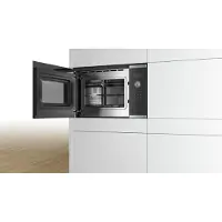 Bosch Serie | 6 BEL554MS0 - Mikrovågsugn med grill - inbyggd - 25 liter - 900 W - rostfritt stål