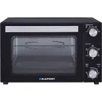 Blaupunkt EOM601 - Elspis - varmluft - 45 liter - 1.8 kW - borstad aluminium/svart