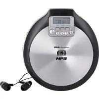 Silva MCD 50 Bärbar CD-spelare CD, CD-R, CD-RW, MP3 Stötsäker Svart