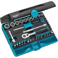 Hazet Hylsnyckelsats metrisk 1/4 36 delar 853-1