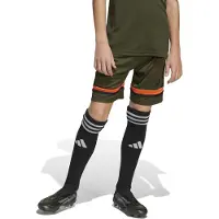 Adidas Shorts Squadra 25 - Grön/Svart/Orange Barn, storlek 128 cm