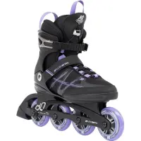 K2 Rullskridskor - Alexis 80 Pro - Svart/Lila - Inlines - - 39,5 - Rullskridskor
