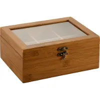 Kesper Shaker i bambu med förslutning, 21,7 x 16 x 9 cm