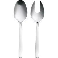 Fiskars Functionalform Salat 2 Pieces-matt Steel Bestickset