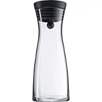 WMF 0617716040, 0,75 l, Svart, Transparent, Glas, Silikon, Rostfritt stål, Basic, 10 cm, 237 mm