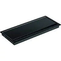 Bachmann CONI COVER long - Skydd till uttag för nedsänkt montering - svart, RAL 9005
