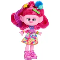 Mattel POPPY GLITTER HÅR - - HNF25 - TROLLS DOCKA DOCKA