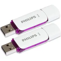Philips Snow Edition 64gb Usb-minne 2 Enheter