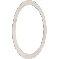 Jagwire Centerlock 0.2 Mm Washers 10 Units Vit