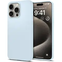 Spigen iPhone 15 Pro Max Skal Thin Fit Mute Blue