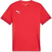 Puma Tränings T-Shirt teamGOAL - Röd/Vit, storlek X-Large