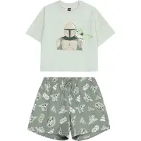 Adidas Shortsset - LK SW MNDO - Lingrn/Cybemt - - 4 år (104) - Shorts