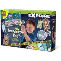 SES Creative Detektivset - Explore - Inspector You - - One Size - Leksaker