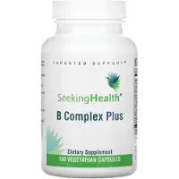Seeking Health , B Komplex Plus, 100 Vegetariska Capslar