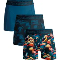 Muchachomalo uchachoalo Boxershorts 3-Pack Toucan ångfärgad Blå Storlek