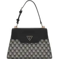 GUESS Väska med Handtag Svart Logotyp