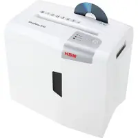 HSM shredstar S10 Dokumentförstörare 10 ark Strimlor 6 mm P-2 18 l Strimlar också Gem, CD-skivor, DVD-skivor, Häftklamrar, Kreditkort
