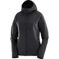 Salomon Women's Essential Lightwarm Hoodie Deep Black