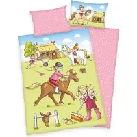 Herding Sänglinne Pony Farm GOTS 100x135 cm