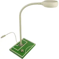 Niermann Standby Bordslampa FUßBALLFELD, Vitt / opal, Barnrum, Trä, Bordslampa