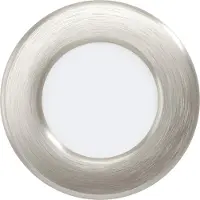 Eglo FUEVA 5 infällda spotlights i borstat stål