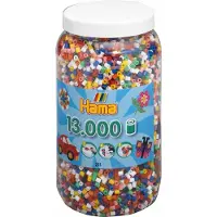 Toymax Hama midi pärlor 10 ass. färgblandning (13.000 st.)